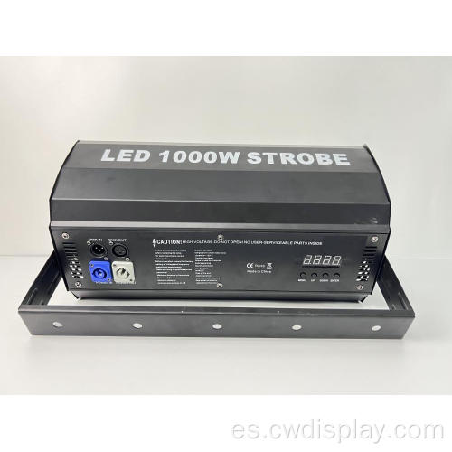 Luz estroboscópica LED de 1000W 8 y 8 para el escenario interior